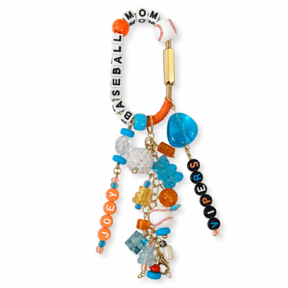 Baseball Mom Carabiner