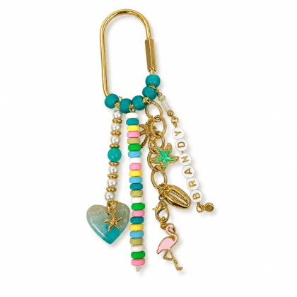 Custom Beach Name Carabiner